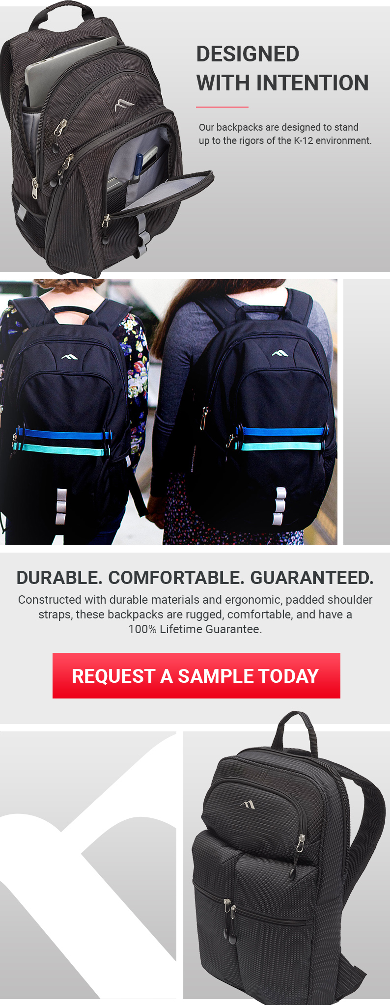 We know backpacks 1 Brenthaven Backpacks Infographic