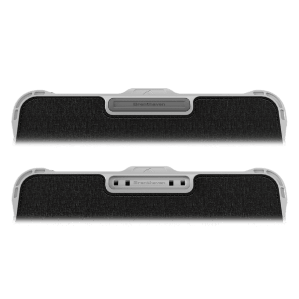 8 edge folio front logo plate